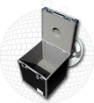 Flightcase Transportcase für 40cm Spiegelkugeln - Roadcase - Transportkiste für Discokugeln