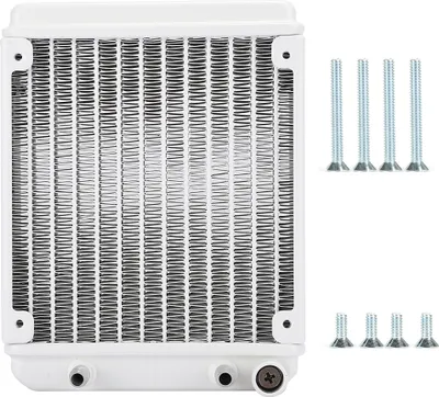 Produktbild von Professioneller PC-Wasserkühlungs-Aluminiumkühler, 12 cm Einbauposition für Computer-CPU-Kühlkörper