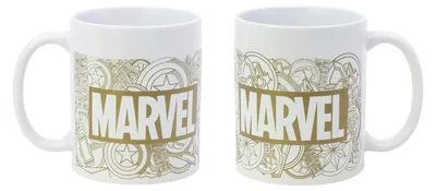 Zdjęcie produktu dla Marvel – Logo – Kubek ceramiczny, 11 uncji