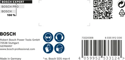 Immagine prodotto di Punta EXP SDS max-8X Bosch, 24x200x320 mm
