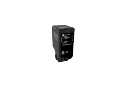 Obrázok produktu pre Lexmark 74C2HCE, 12000 strany, Azúrová, 1 kusov