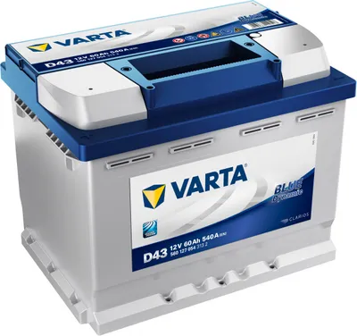 Obrázek produktu pro Varta blue dynamic 60AH, 12V, D43