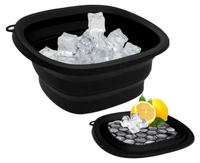 Produktbild von Gesichts-Eisbad-Schüssel - Wiederverwendbare Klappbare Kosmetikschale für Kältetauch und Faltenreduktion