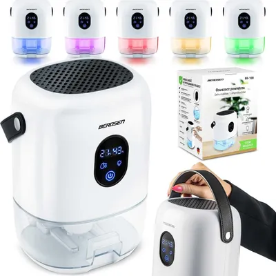 Image de Déshumidificateur d'air et absorbeur d'humidité Berdsen BR-10B blanc
