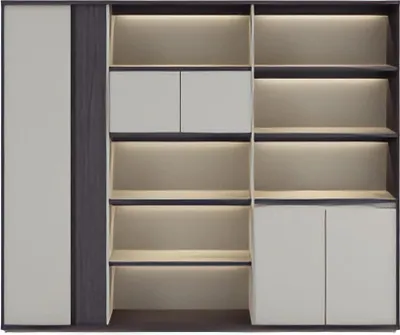 Produktbild von Archivschrank Aktenschrank Büro Schrank Dokumentenschrank Registraturschrak