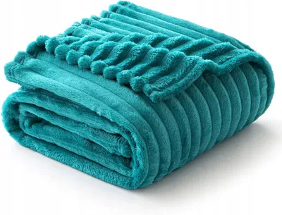 Produktbild von Gemütliche Fleece-Decke Kuscheldecke Sofa Überwurf Schlafzimmer 127x153cm