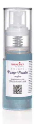 Zdjęcie produktu dla Niebieski barwnik spożywczy w sprayu Pearl Blue spray powder 10g - Saracino