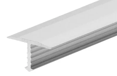 Zdjęcie produktu dla Profil fugowy aluminiowy łączący 13mm Cezar Srebrny Mat 1m