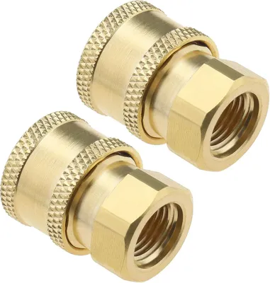 Immagine prodotto di Attacco per idropulitrice 1/4" Femmina NPT Set di attacchi rapidi universali - Accessori per impianti idrici.