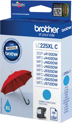 Obrázek produktu pro LC22EC BROTHER MFC Tinte cyan 1200Seiten