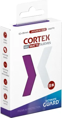 Produktbild von Ultimate Guard Cortex Sleeves Japanese Size Matte Lila (60)