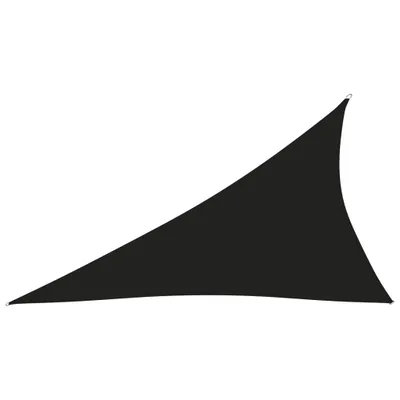 Produktbild von The Living Store Sonnensegel Oxford-Gewebe Dreieckig 3x4x5 m Schwarz