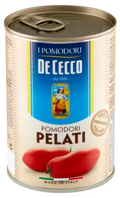 Image de Tomates pelées 400g, marque De Cecco