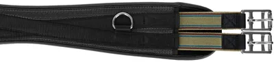 Produktbild von Covalliero Sattelgurt geschweift schwarz, Sattelgurt Länge:Länge 130 cm