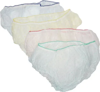 Produktbild von Einweg-Mutterschaftsslips THERMOBABY, 4er-Pack, Größe 3, Bequeme Mutterschaftsunterwäsche