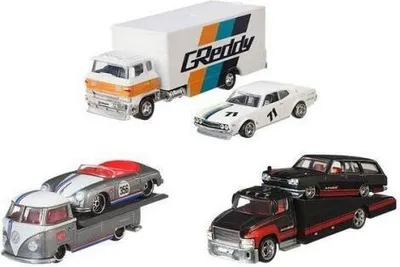 Obrázek produktu pro Hot Wheels - Transportér+Vozidla Asst