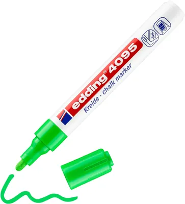 Produktbild von Edding 4095, Grün, Bullet, Geruchlos, 1 Stück(e)