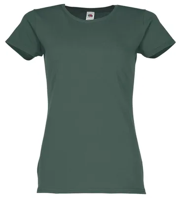 Produktbild von Fruit of the Loom Ladies Iconic 150 T-Shirt Farbe: waldgrün Größe: XL