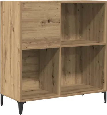 Produktbild von vidaXL Plattenschrank Artisan-Eiche 84,5x38x89 cm Holzwerkstoff