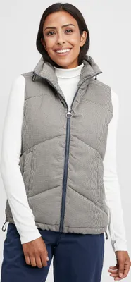Produktbild von OXMO OXNennja Damen Weste Steppweste Outdoor Weste mit Stehkragen