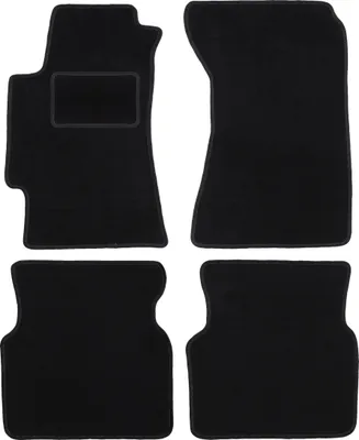Produktbild von Schwarze Veloursmatten für: Subaru Impreza II GD Limousine, Kombi (2000-2007)