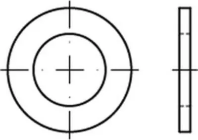 Produktbild von Reyher  Scheiben ISO 7092 A 4 3(3,2x6x0,5) HV (2000 Stück)