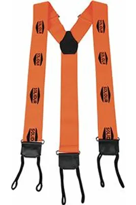 Produktbild von Verstellbare Knopfhosenträger für alle unsere Trennhosen. Extra breiter Elastik (45 mm). Nylon-Gurtband, Metall-Schließen.