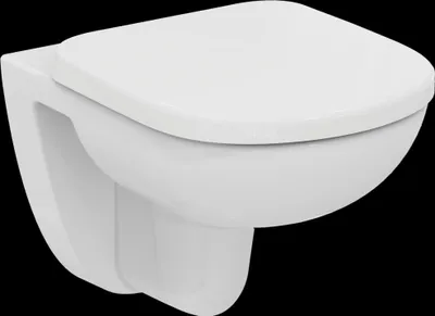 Image de Ideal Standard Siège de WC EUROVIT avec couvercle blanc