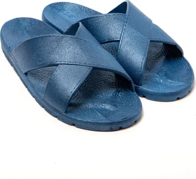 Produktbild von BRASILERAS Herren Zehensandalen mit rutschfester Sohle bequem schuhe für strand/schwimmbad/stadt blau 42 EU - UBLOOP