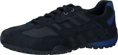 Zdjęcie produktu dla Buty męskie Geox SNAKE – sportowe półbuty – sznurowane, niebieskie, NOWOŚĆ