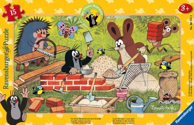 Produktbild von Ravensburger Der kleine Maulwurf und seine Freunde Puzzle, 15 Teile