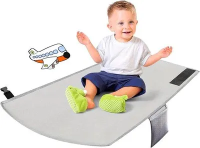 Immagine prodotto di Seggiolino da viaggio per bambini con borsa - Leggero e pieghevole, prolunga per sedile aereo