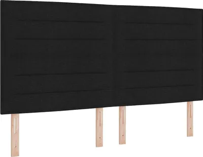 Obrázok produktu pre vidaXL Čelo postele Čierne 180 cm Tkanina
