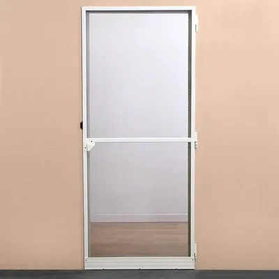 Immagine prodotto di Zanzariera per porte in fibra di vetro alluminio bianco (220 x 100 cm)