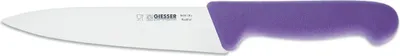 Produktbild von Giesser Messer Küchenmesser Kochmesser mittelspitz schmal scharf - 16 cm HALAL violett