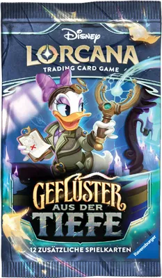 Produktbild von Disney Lorcana - Geflüster aus der Tiefe Booster (Deutsch)