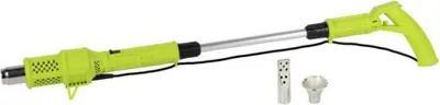 Obrázok produktu pre Kinzo Elektrický horák na burinu 200 W - do 650 °C - multifunkčný - šetrný k životnému prostrediu - vrátane nástavcov - zelená/sivá