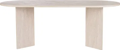 Produktbild von Skye Decor, Sabella - Travertine, Esstisch, Travertin, 100 % Melaminplatte, 200 x 90 x 75 cm
