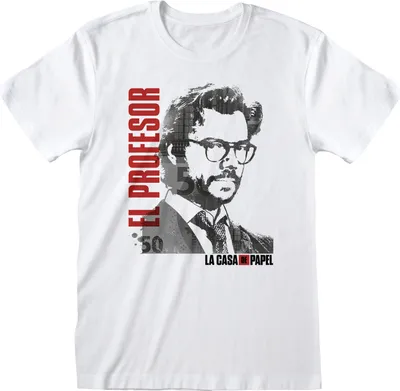 Produktbild von La Casa de Papel - El Profesor T-Shirt XXL