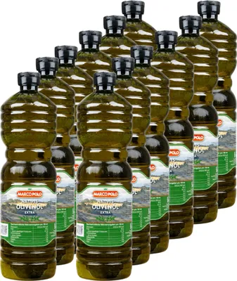 Obrázek produktu pro Olivový olej Extra papenský 12x 1 litr - MARCO POLO Olio extra vergine di Oliva ze Španělska