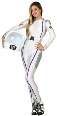 Imagen del producto de Traje espacial Atosa, color beige, talla M-L. Beige, M-L