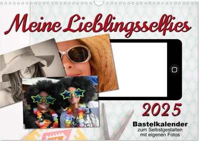 Produktbild von Meine Lieblingsselfies (Wandkalender 2025 DIN A3 quer), CALVENDO Monatskalender