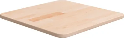 Zdjęcie produktu dla Maison Exclusive - Blat stołu kwadratowy, 40x40x1,5 cm, drewno dębowe, surowe, nieimpregnowane