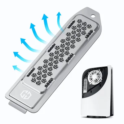 Image de GRAUGEAR Couvercle métallique de dissipation de la chaleur pour PS5 SSD M.2
