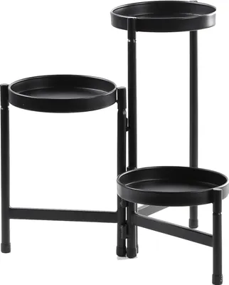 Produktbild von XL Blumenständer Blumentreppe Pflanzenregal Blumenregal 47x47xH.43cm