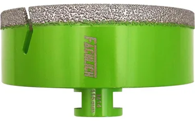 Image de Forets diamantés pour carrelage, 115 mm, filetage M14, pour céramique, granit et marbre