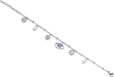 Image de Victoria Bracelet en pierre argentée