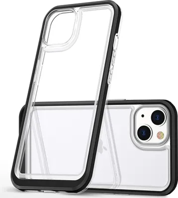Produktbild von Klar Etui Fall Fall Rucksack für Iphone 14 Plus Schwarz