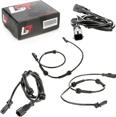 Produktbild von 4x ABS Sensor Raddrehzahlregler Set vorne hinten für RENAULT MEGANE SCENIC II 2