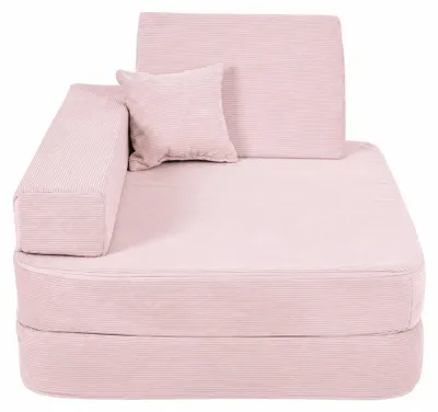 Image de Angelove - Fauteuil pliable pour enfants de 1 an et plus et matelas de jeu - Rose
